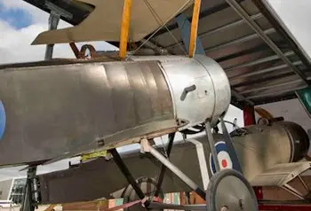 First World War aircraft journey to Cosford