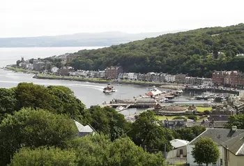 Boat in Rothesay Bay