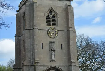 The clocktower of St Mary's Cowbit