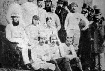 Sheffield Football Club players in the 1850s