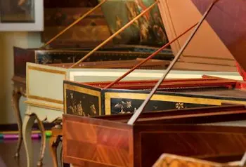 Keyboards at St. Cecilia's Concert Hall, Edinburgh 