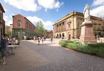 An artist's impression of the Northgate and Blakey Moor townscape heritage scheme