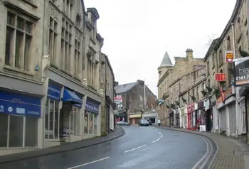 A view of Padiham town centre