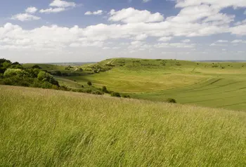 The view from in Ivinghoe Beacon in Hertfordshire