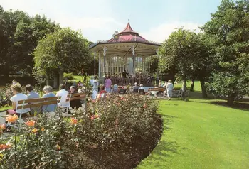 The bandstand at Warrenpoint Park