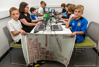 Young people in Crewe connected with the heritage of their town using digital gaming