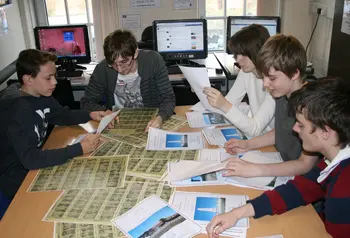 DBBC students researching Bolton soldiers who had died in the Gallipoli campaign