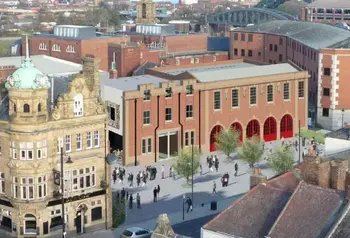 Mock up of The Fire Station, Sunderland