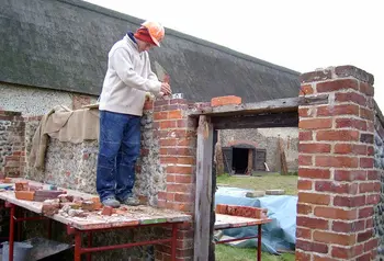 Construction works at Waxham Barn