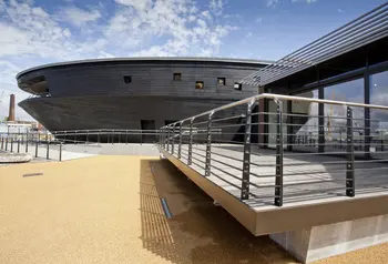 Outside view of the Mary Rose Museum