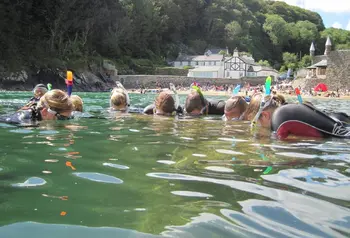 Children on a snorkel safari