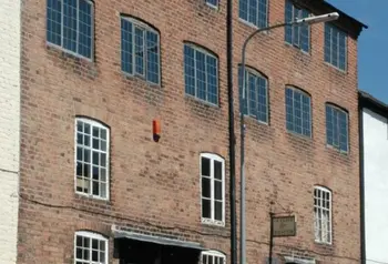 Main elevation and entrance to Textile Museum on Commercial Street