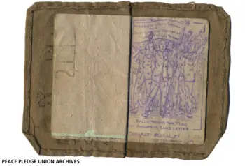 The Winchester Whisperer, a secret newspaper written on toilet paper, passed between Conscientious Objectors jailed at Winchester Prison