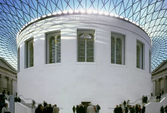 British Museum courtyard