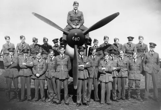 610 Squadron at Biggin Hill