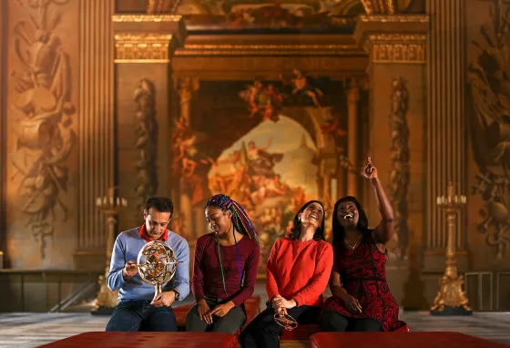 Old Royal Naval College's painted hall