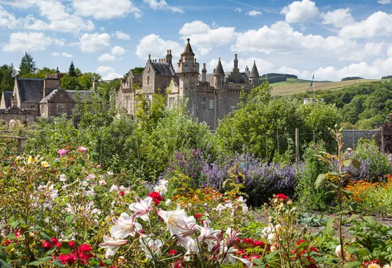 Abbotsford from the garden