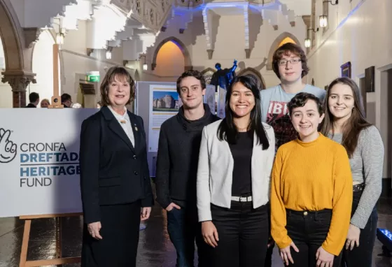 Students at Aberyswyth University