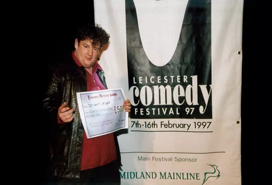 Comedian Johnny Vegas