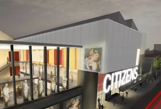 Citizens Theatre, Glasgow proposed new facade for its redevelopment 