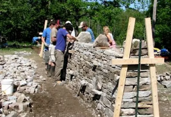 The Dry Stone Walling project in Cumbria