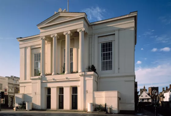 External view of Town Hall Museum and Gallery, St Albans 