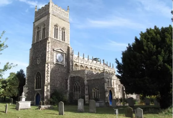 700 year old St Margaret's Church, Ipswich