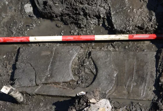 Ancient toilet seat discovered at Vindolanda