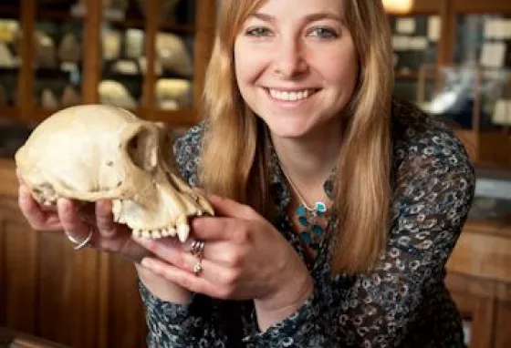 Professor Alice Roberts at Lapworth Museum