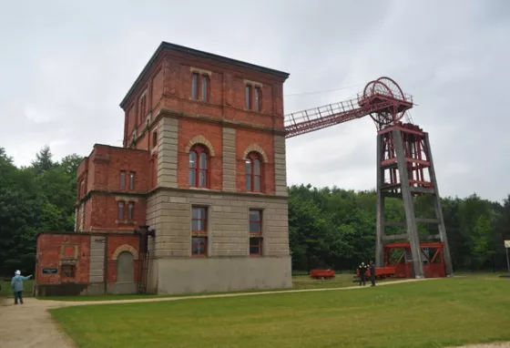 Newly restored Bestwood Winding Engine, now helping to revitalise the Country Park with a café run by volunteers