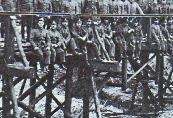 Bridging training over the Marlow Common clay quarry