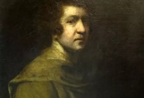 Self portrait by Sir Joshua Reynolds 1764-5. Copyright Plymouth City Council