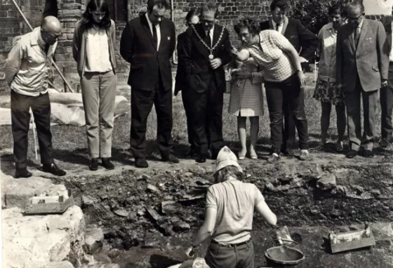 The Jarrow dig in 1969