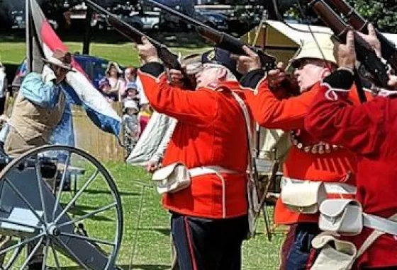 Tunstall Remembered began with a centenary event in Tunstall Park