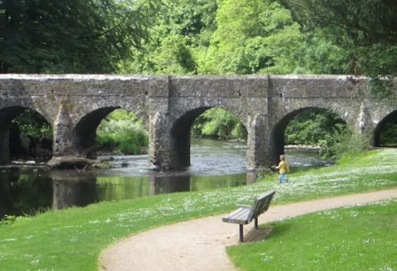 View of Antrim Castle Gardens