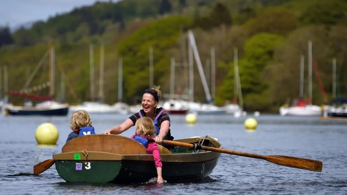 Rowing at Fell Foot