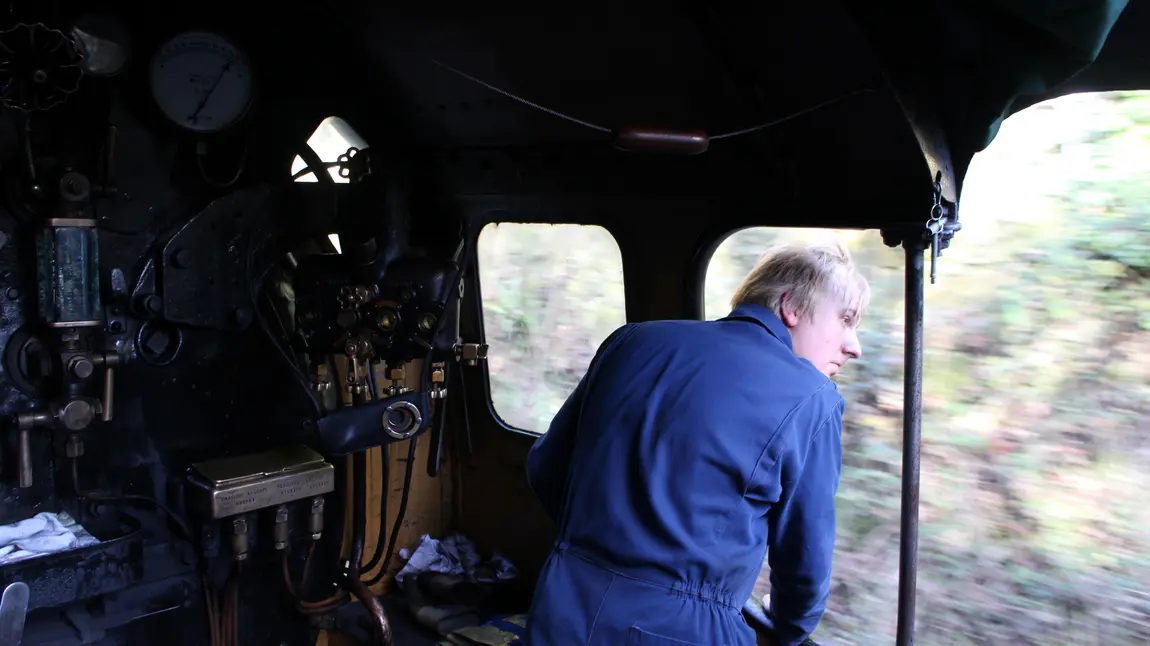 Railway apprentice Alex Luckham