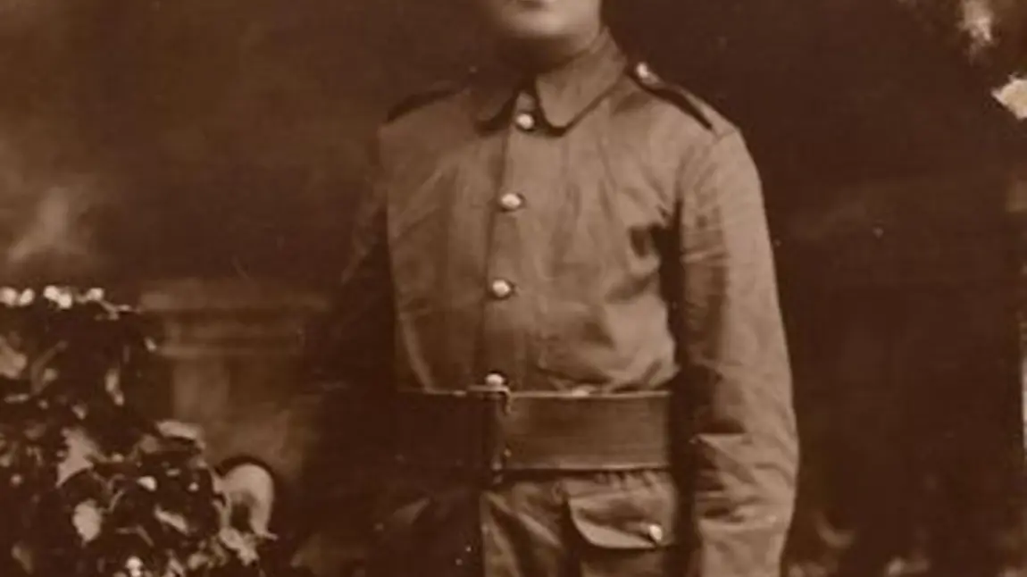 A picture of Private Arthur Webb during the First World War