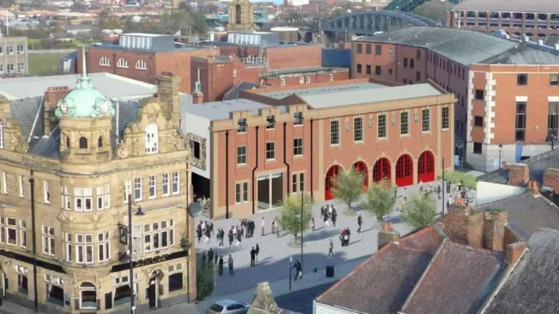 CGI image of Sunderland Old Fire Station