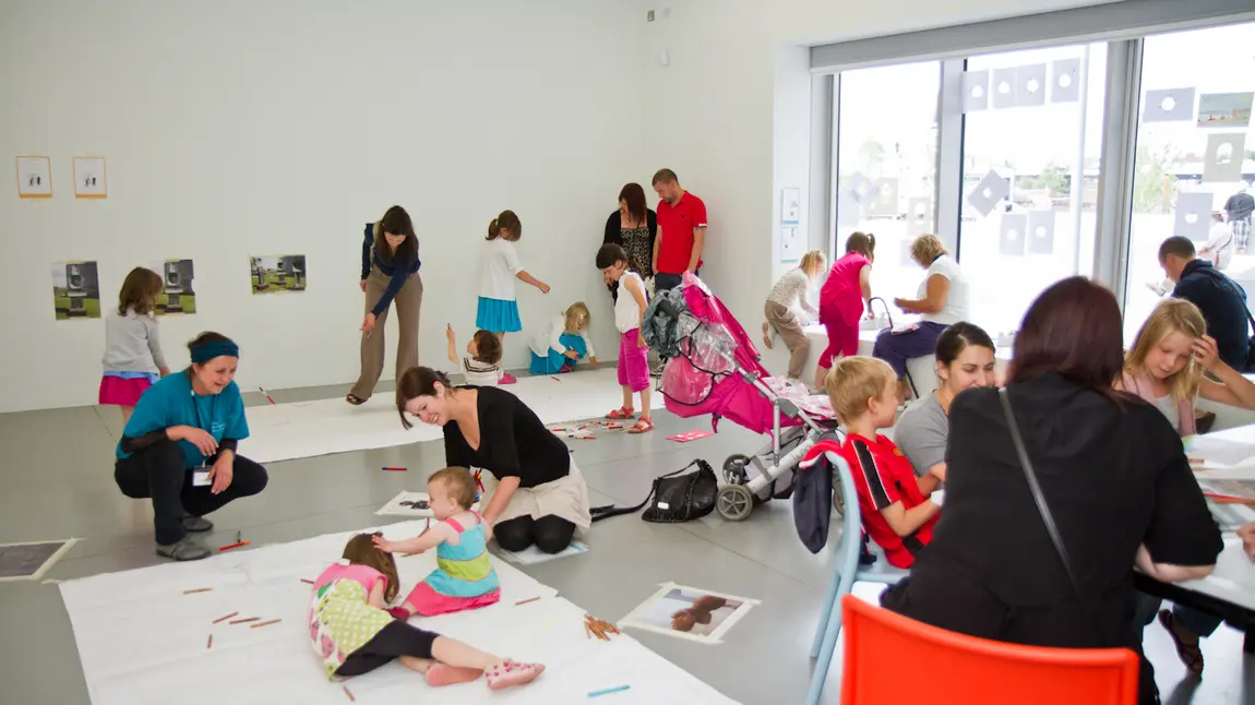 The learning space at the Hepworth Gallery