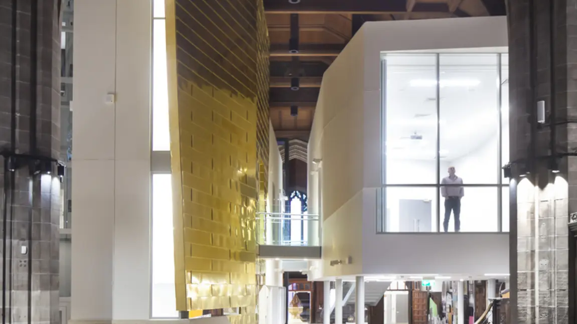 Interior of the refurbished All Souls, Bolton