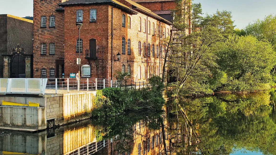 Derby Silk Mill in the Derwent Valley