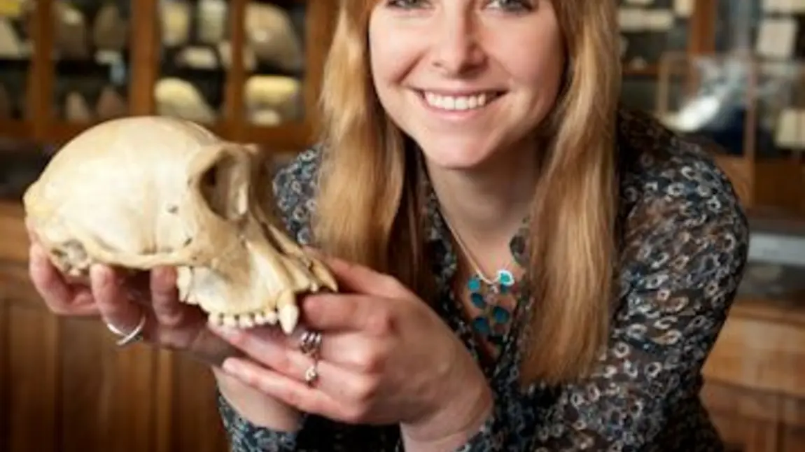 Professor Alice Roberts at Lapworth Museum