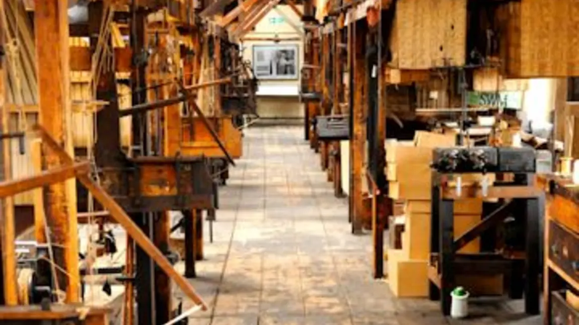 Paradise Mill in Macclesfield which forms part of the 'Weaving Stories, Weaving Sound' project.