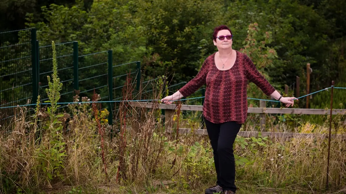 Mo at St Anns Allotments