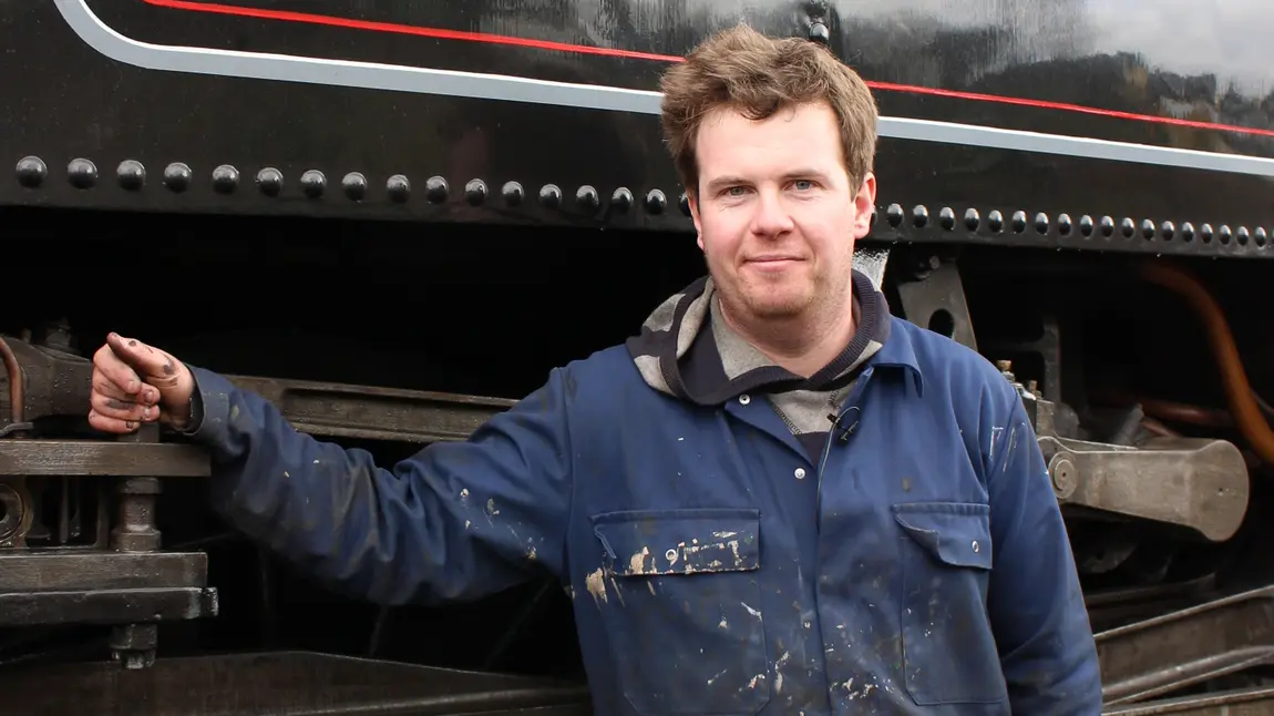 Railway apprentice Oliver Collins