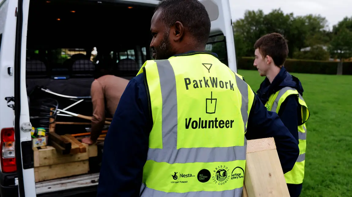 Park volunteers working in Bristol