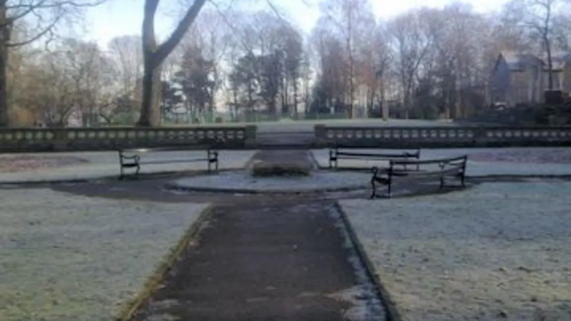 Formal gardens in Rhyddings Park