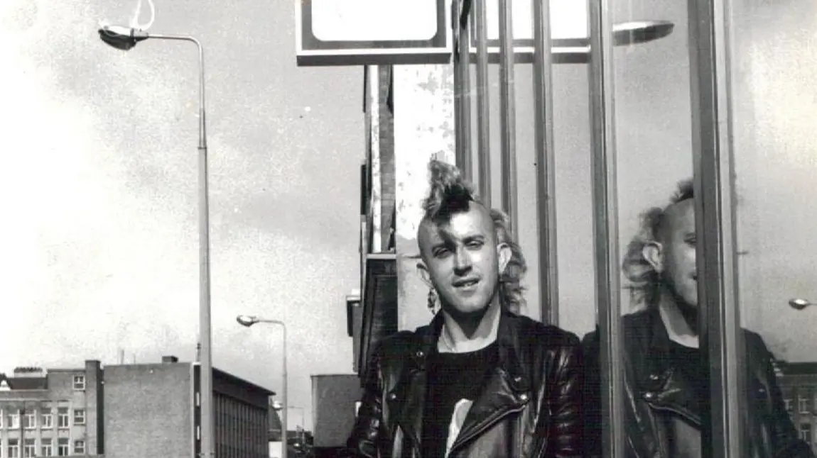 One of punks featured in the Punk London 2016 project