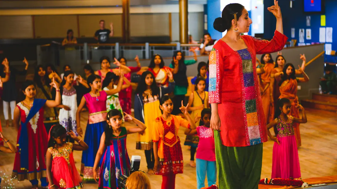 South East Asian dance class